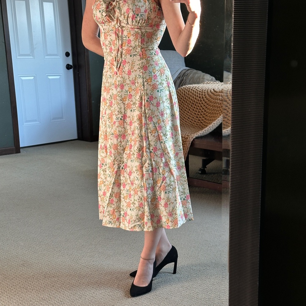 Floral Midi Dress